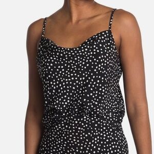 NWT Mauby patterned cowl neck cami size XS